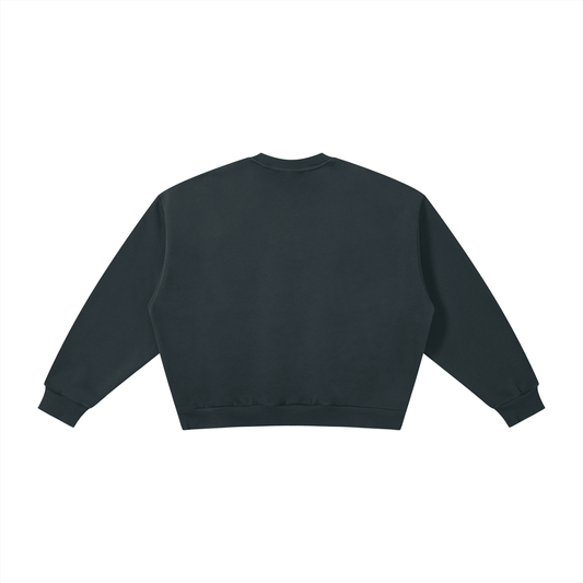 Bay Area Boxy Fleece Crewneck Sweatshirt
