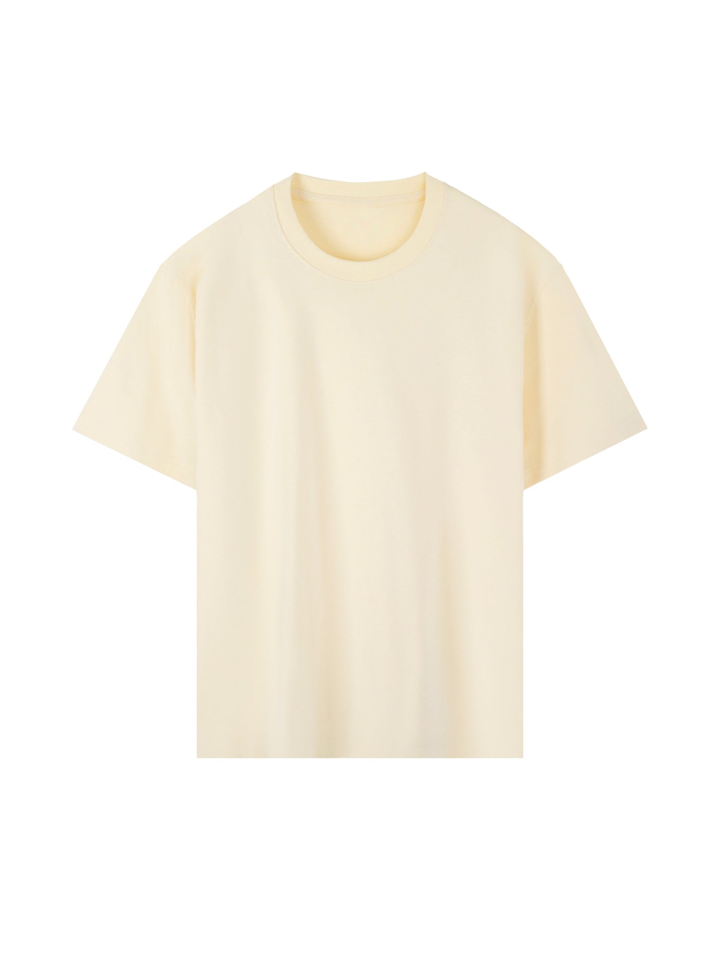 Heavyweight Drop Shoulder Cotton T-Shirt — A350 Taxiing at SFO