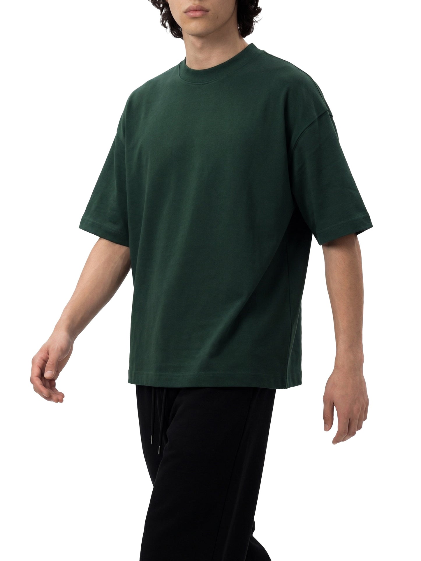 Boxy Oversized T-Shirt — A330 Golden Hour at SFO