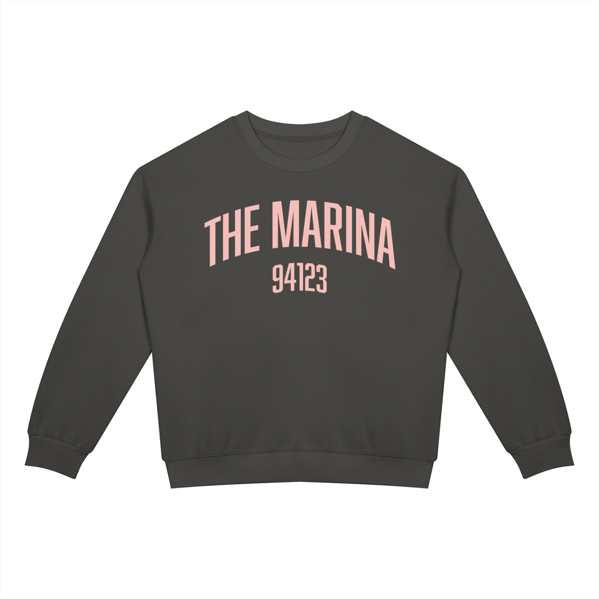 The Marina 94123 Unisex Drop Shoulder Crewneck Sweatshirt