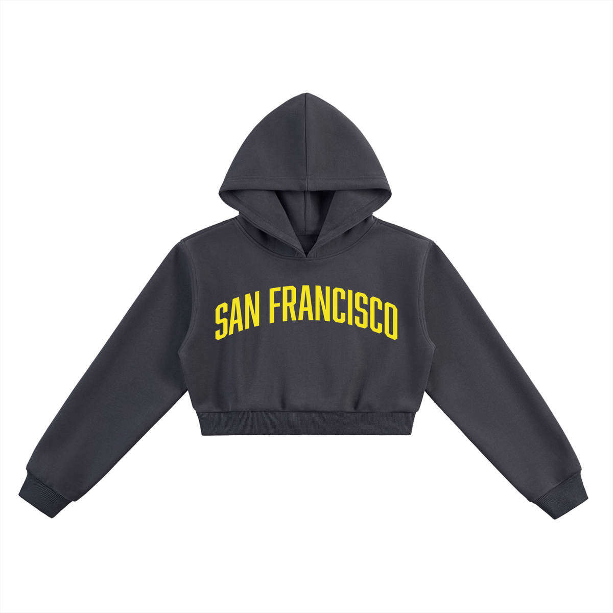 San Francisco Women's Essential Cropped Hoodie