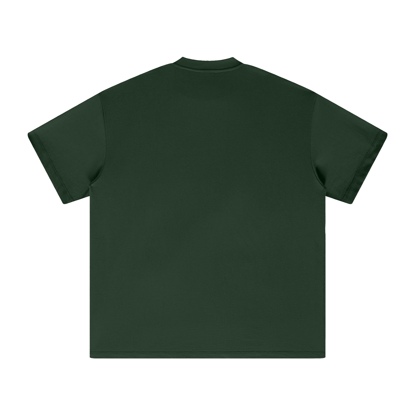 Heavyweight Earth Tone T-Shirt — Widebody B787 Jet at SFO