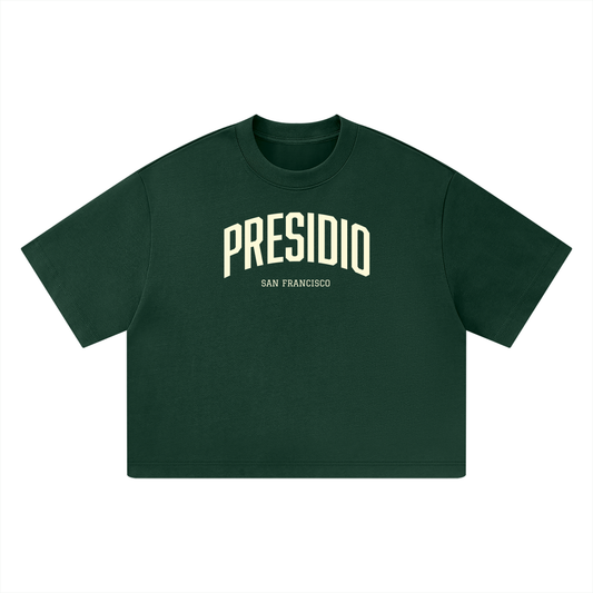 Presidio SF Unisex Heavyweight Boxy T-Shirt