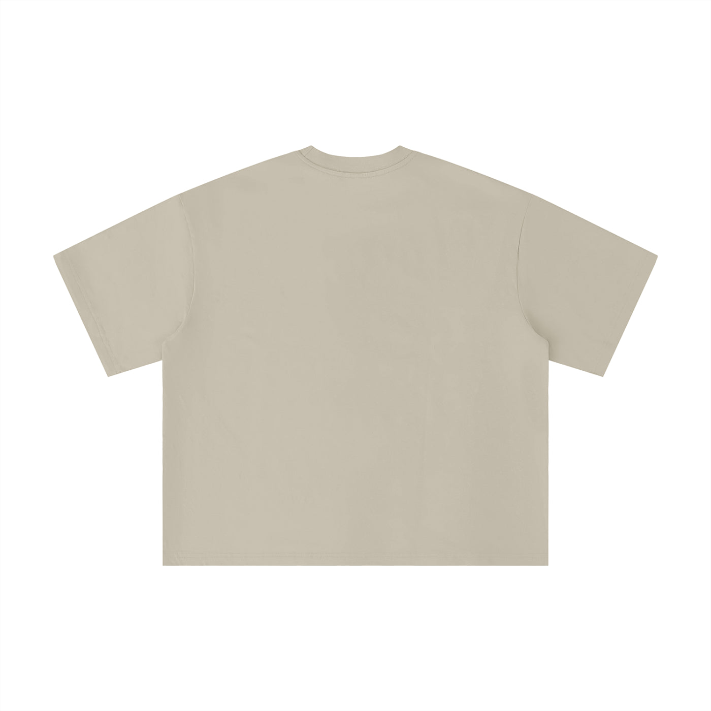 Unisex Boxy Oversized T-Shirt — A350 Prepares for Departure at SFO
