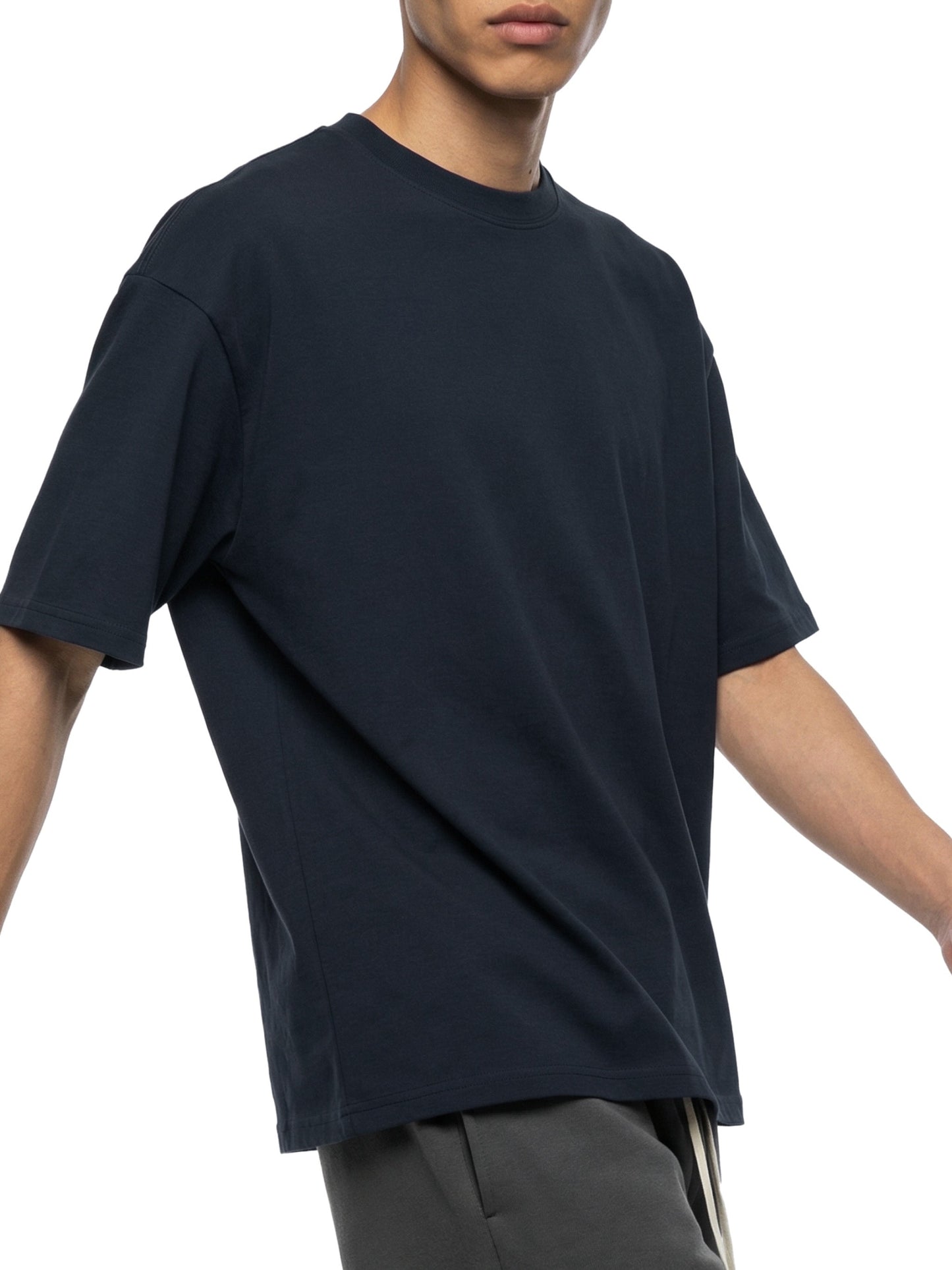Unisex Boxy Oversized T-Shirt — A350 Prepares for Departure at SFO