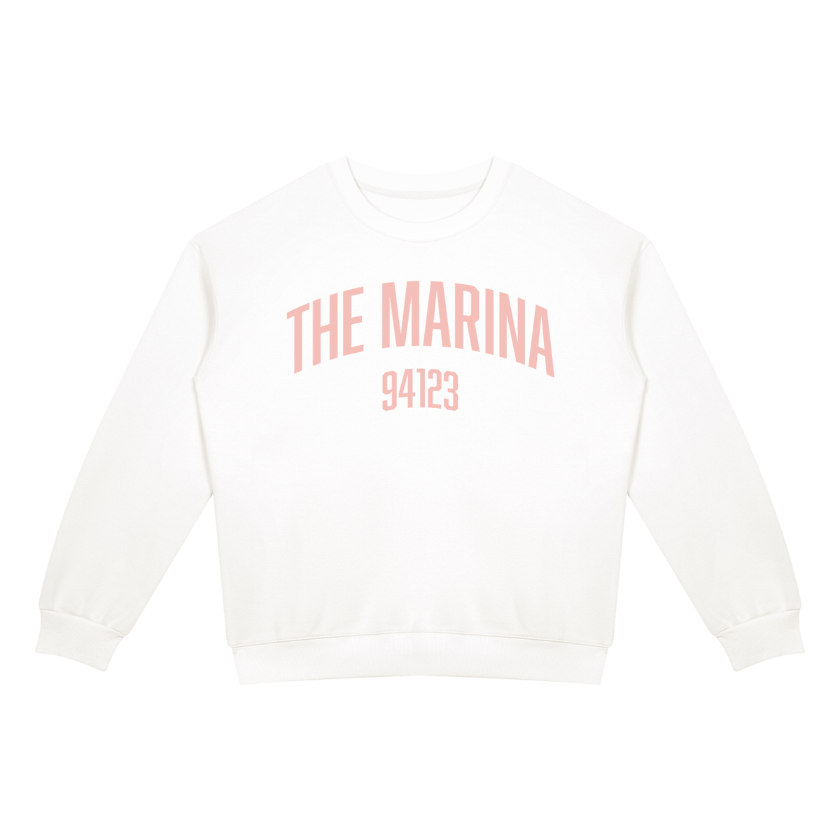 The Marina 94123 Unisex Drop Shoulder Crewneck Sweatshirt