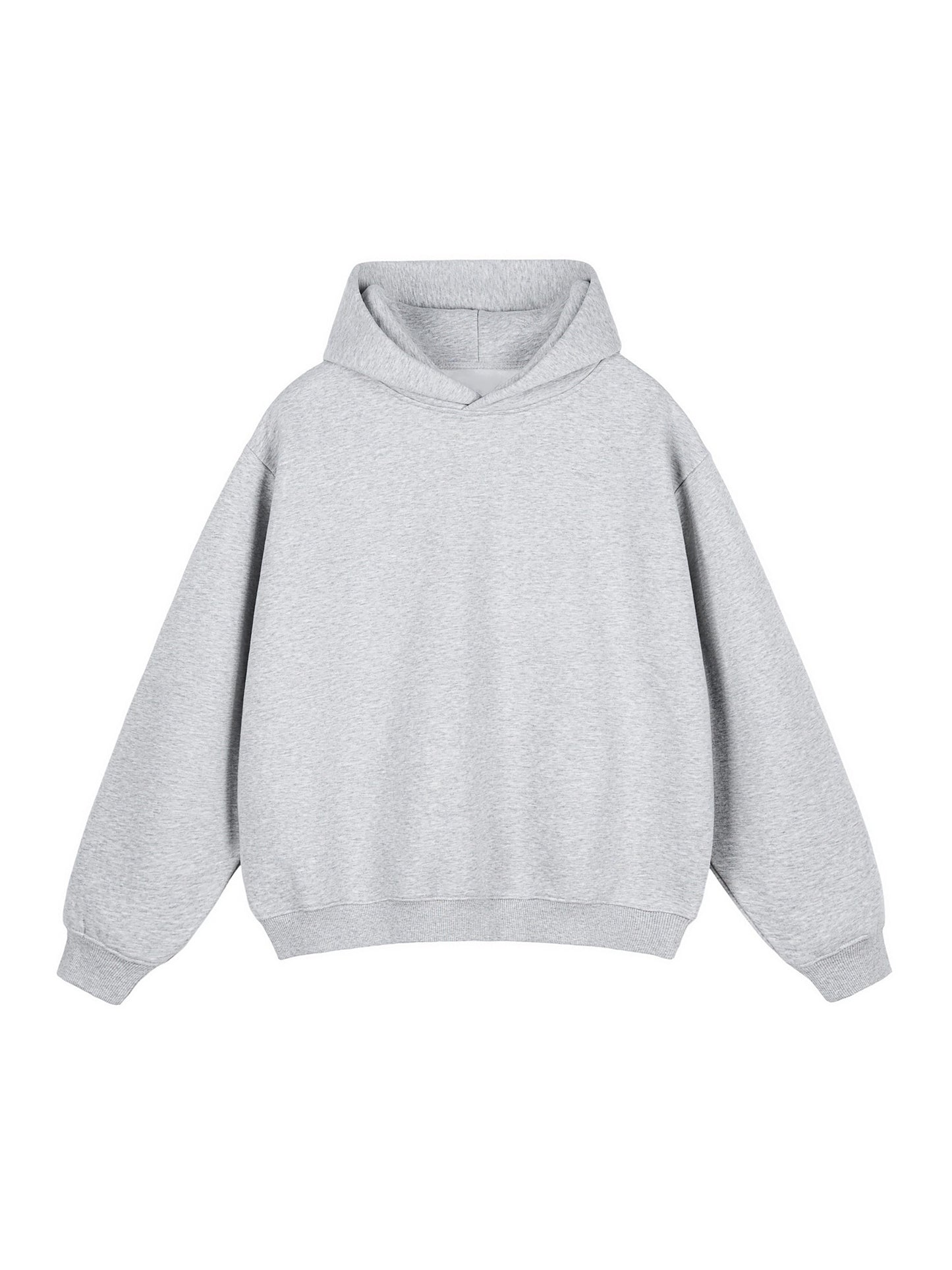 Fleeced Boxy Hoodie — SF Flights Logo Edition