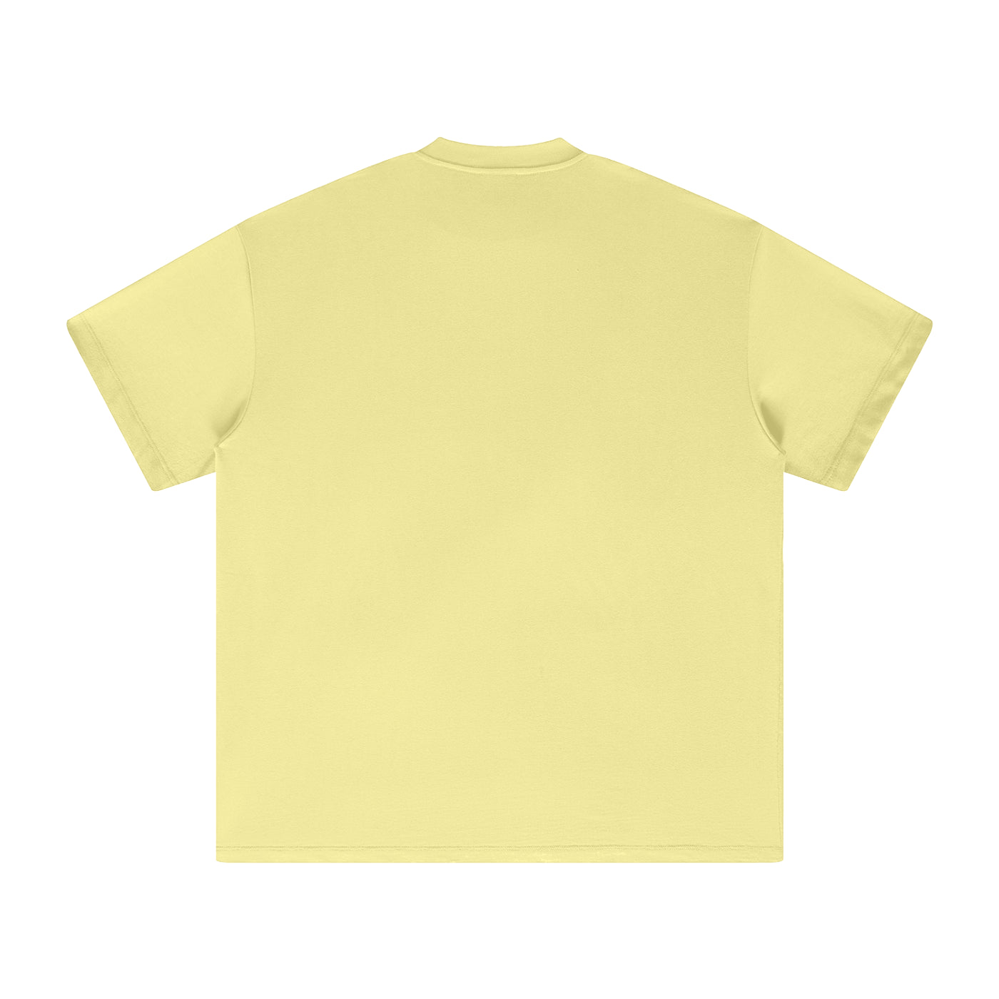 Heavyweight Earth Tone T-Shirt — Widebody B787 Jet at SFO