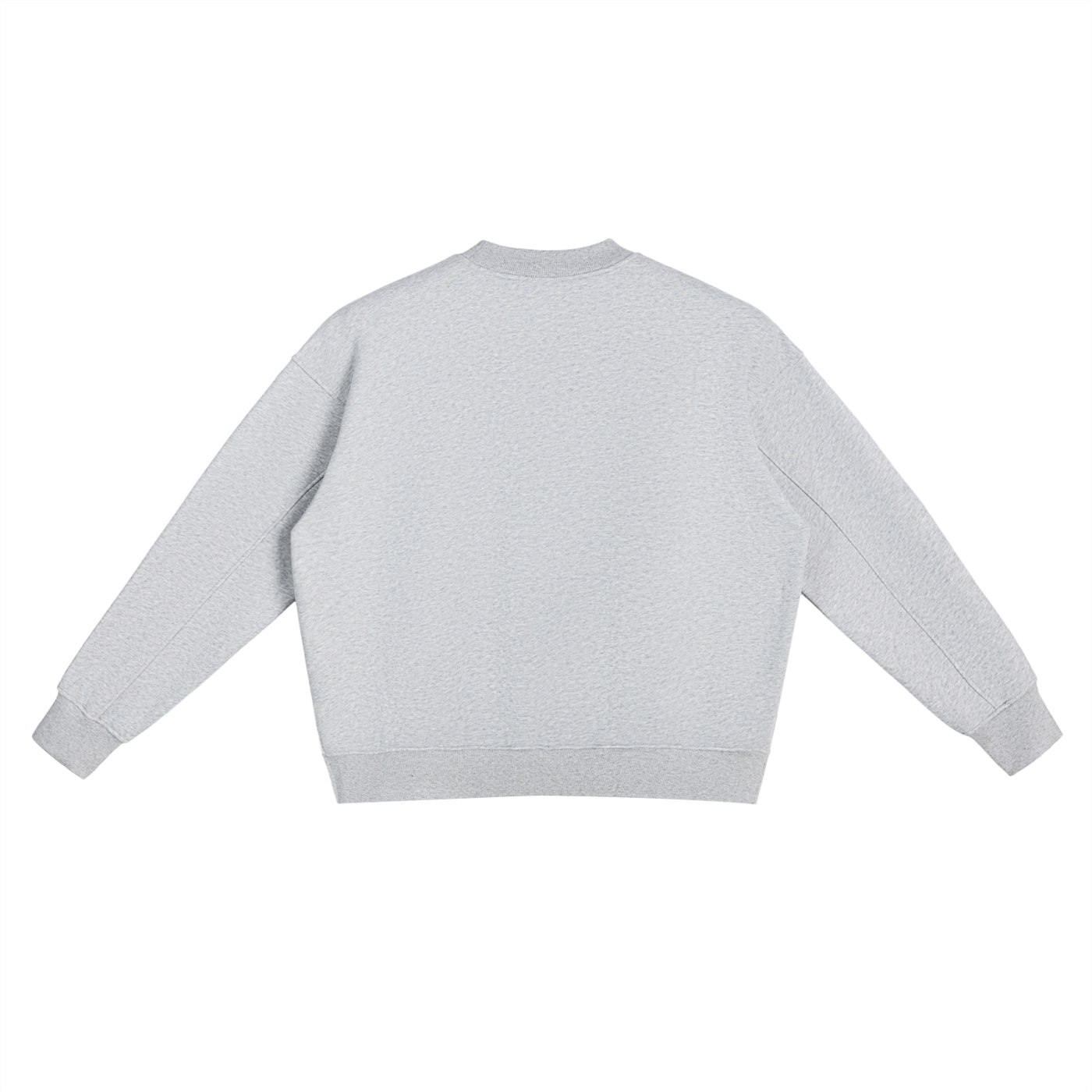 Fleece Side Slit Crewneck Sweatshirt  — Superjumbo A380 at San Francisco Airport