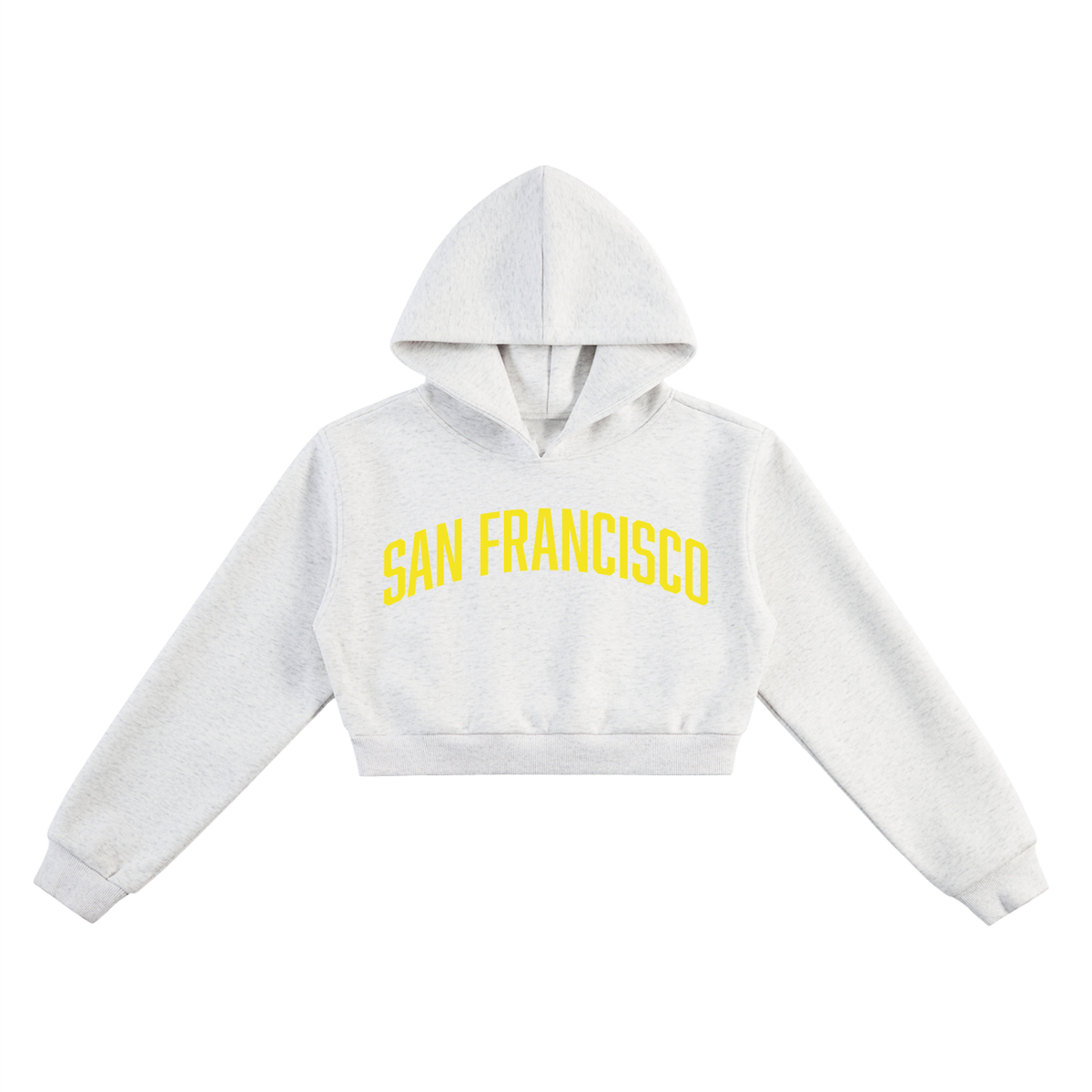 San Francisco Women's Essential Cropped Hoodie
