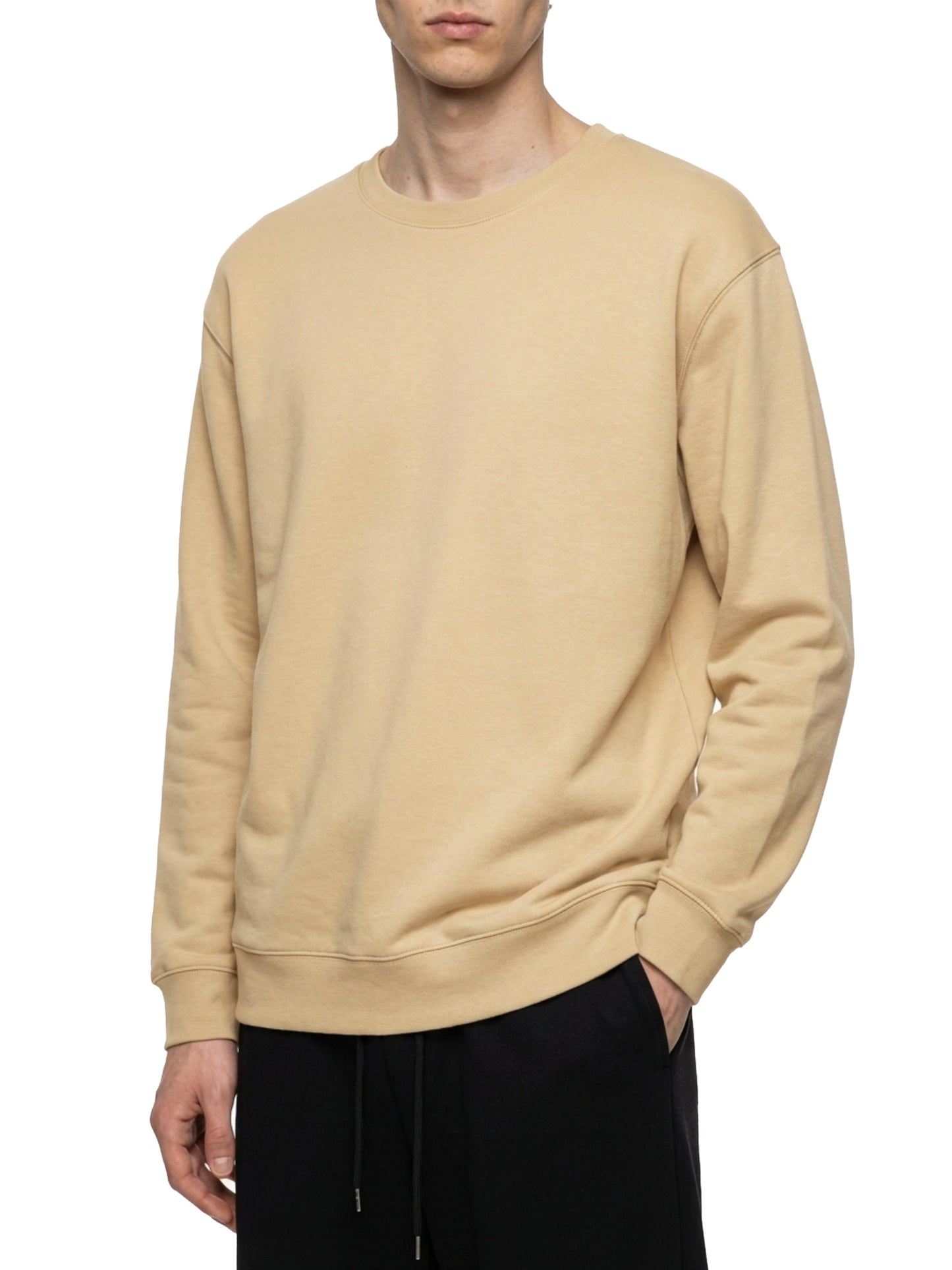 Unisex Oversized Crewneck Sweatshirt — A350 at San Francsico Airport
