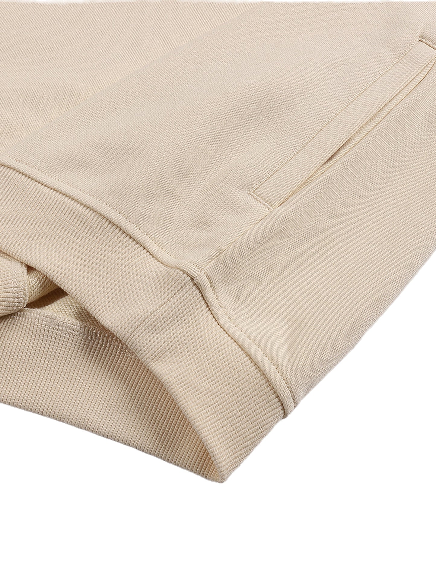 Unisex Cotton Cropped Hoodie — A330 Golden Hour Departure