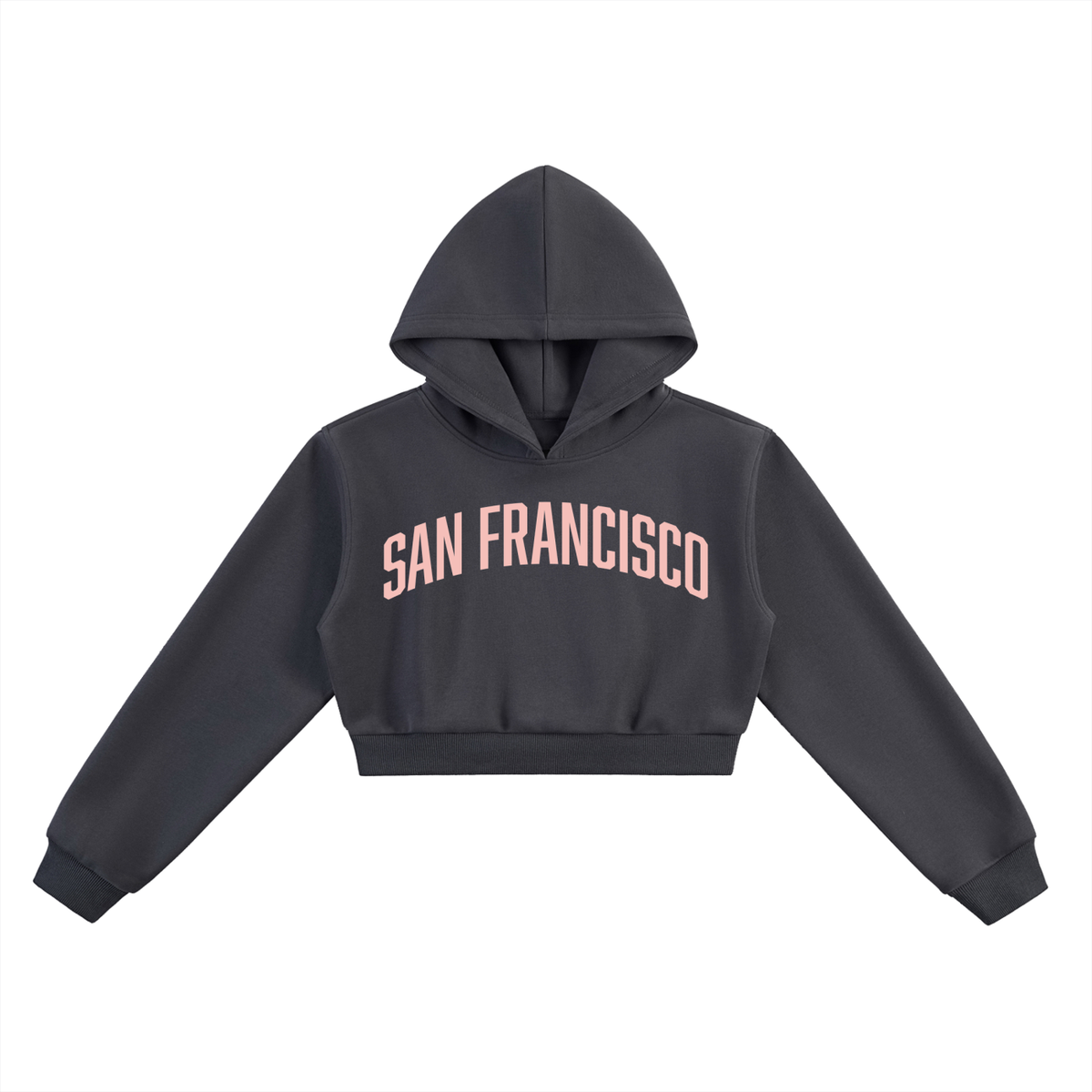 San Francisco Women's Essential Cropped Hoodie