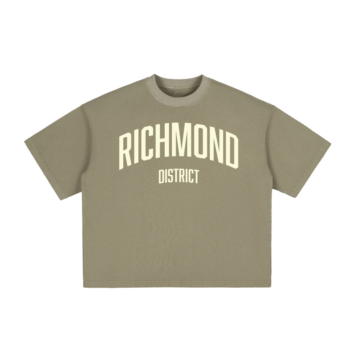 Richmond District SF Vintage Washed Boxy T-Shirt