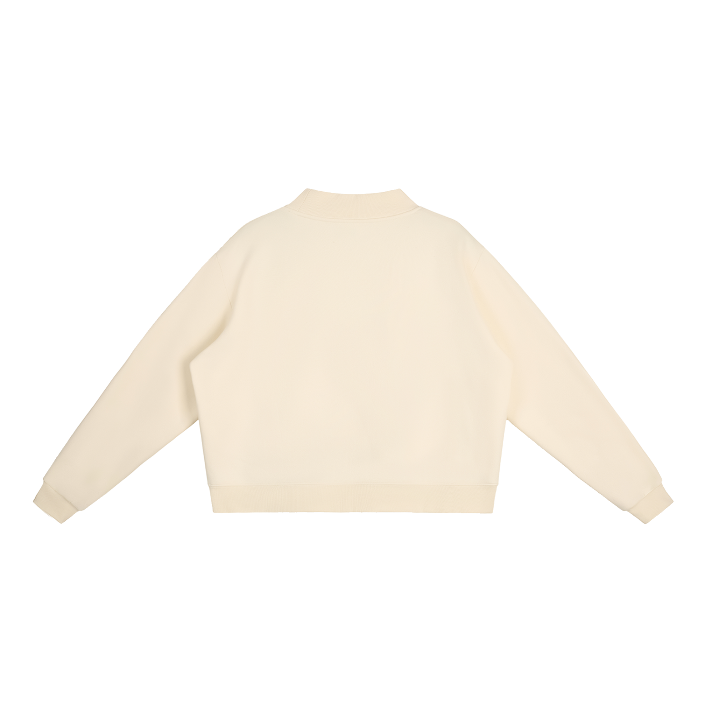 Mission Disrict SF Rose Essential Women Fleece Mock-Neck Crew Sweatshirt
