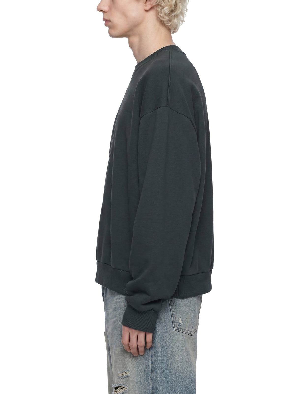 Bay Area Boxy Fleece Crewneck Sweatshirt