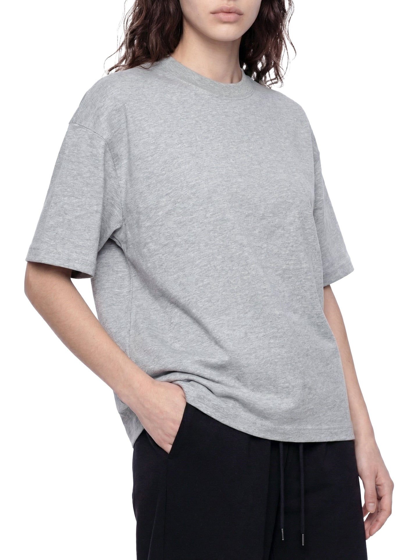 Boxy Oversized T-Shirt — A330 Golden Hour at SFO