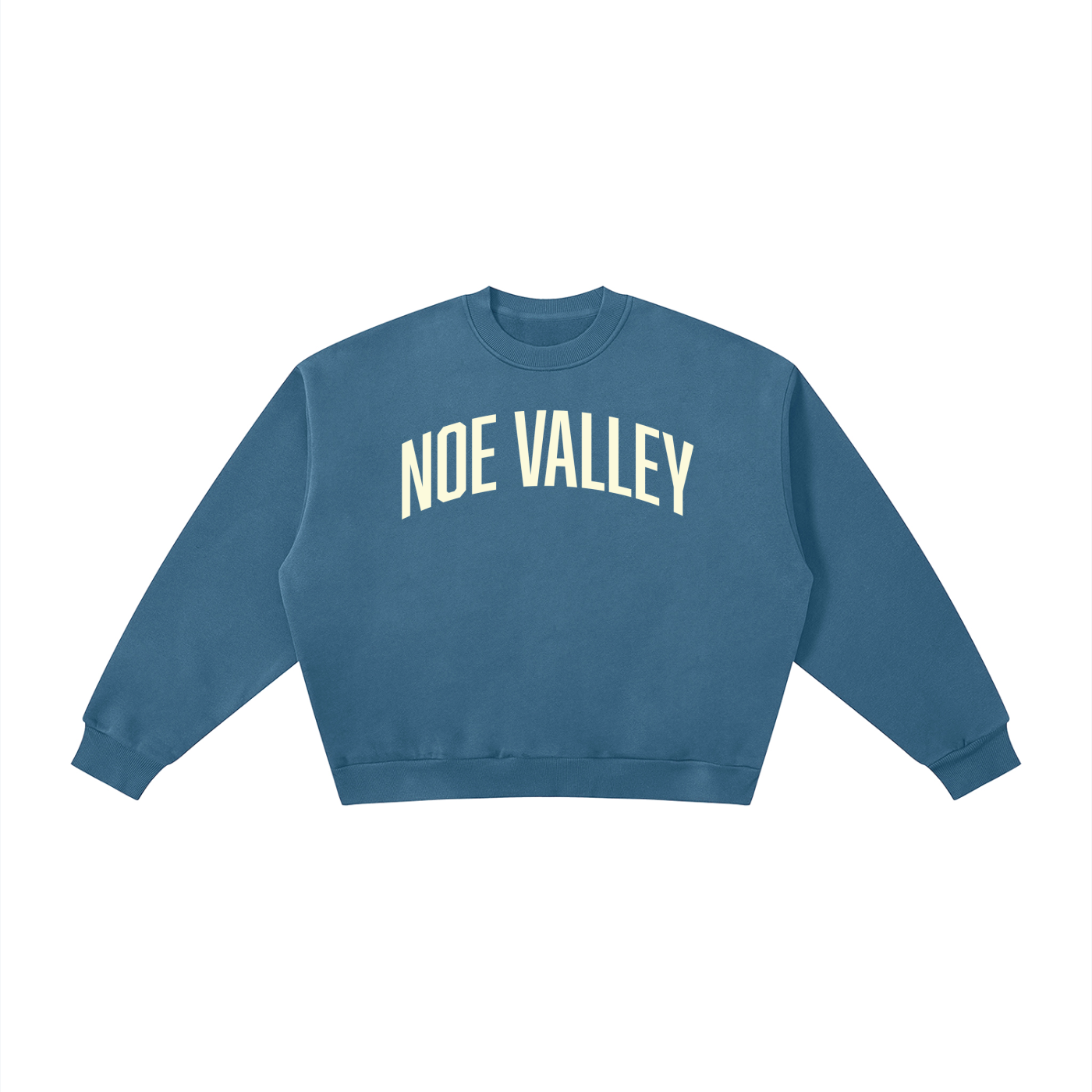 Noe Valley SF Boxy Fleece Crewneck Sweatshirt