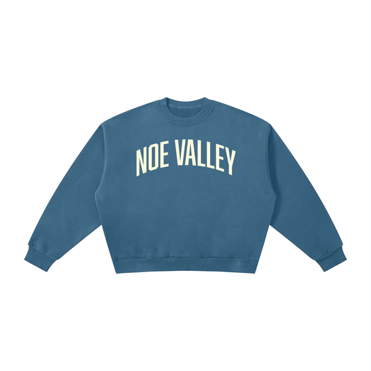 Noe Valley SF Boxy Fleece Crewneck Sweatshirt