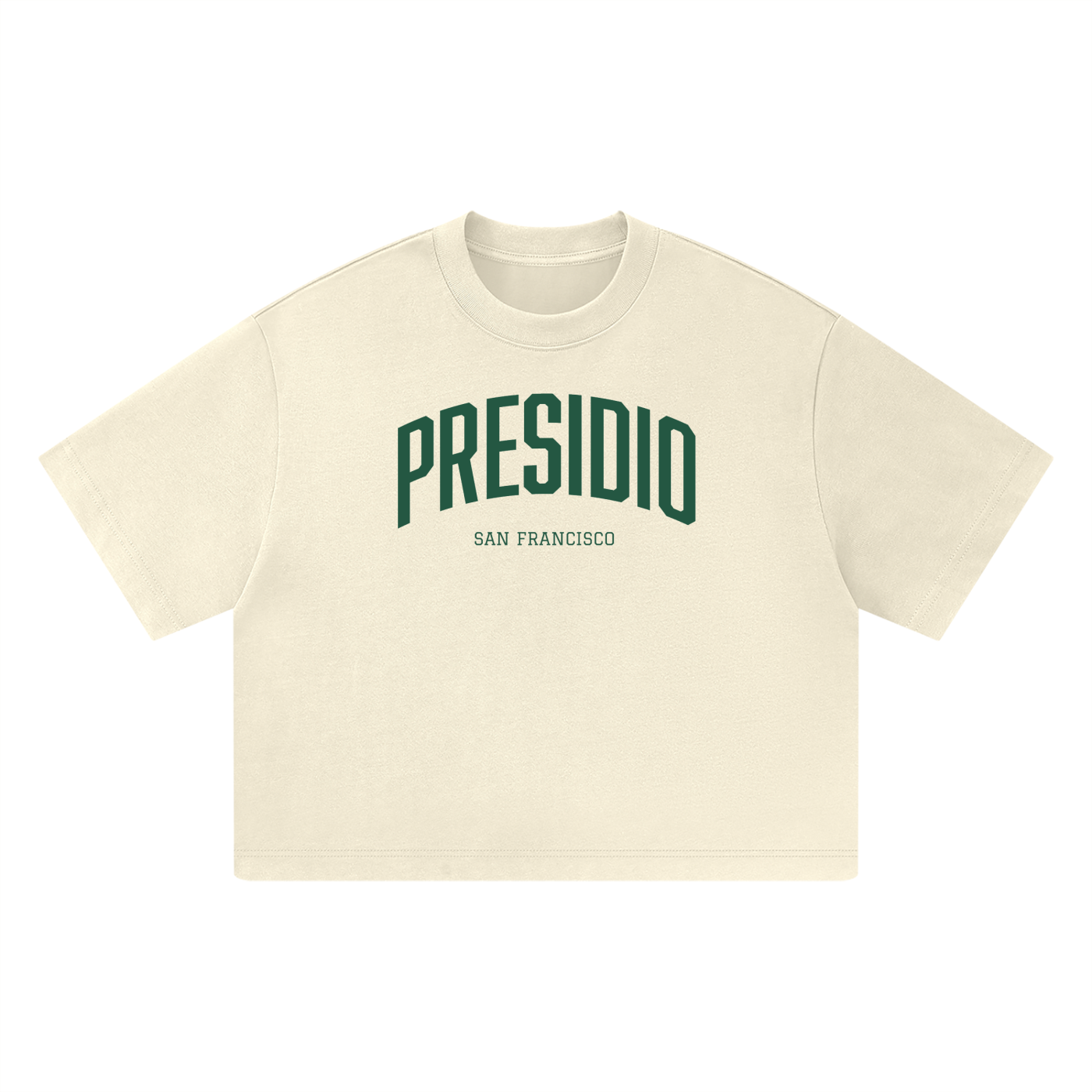Presidio SF Unisex Heavyweight Boxy T-Shirt