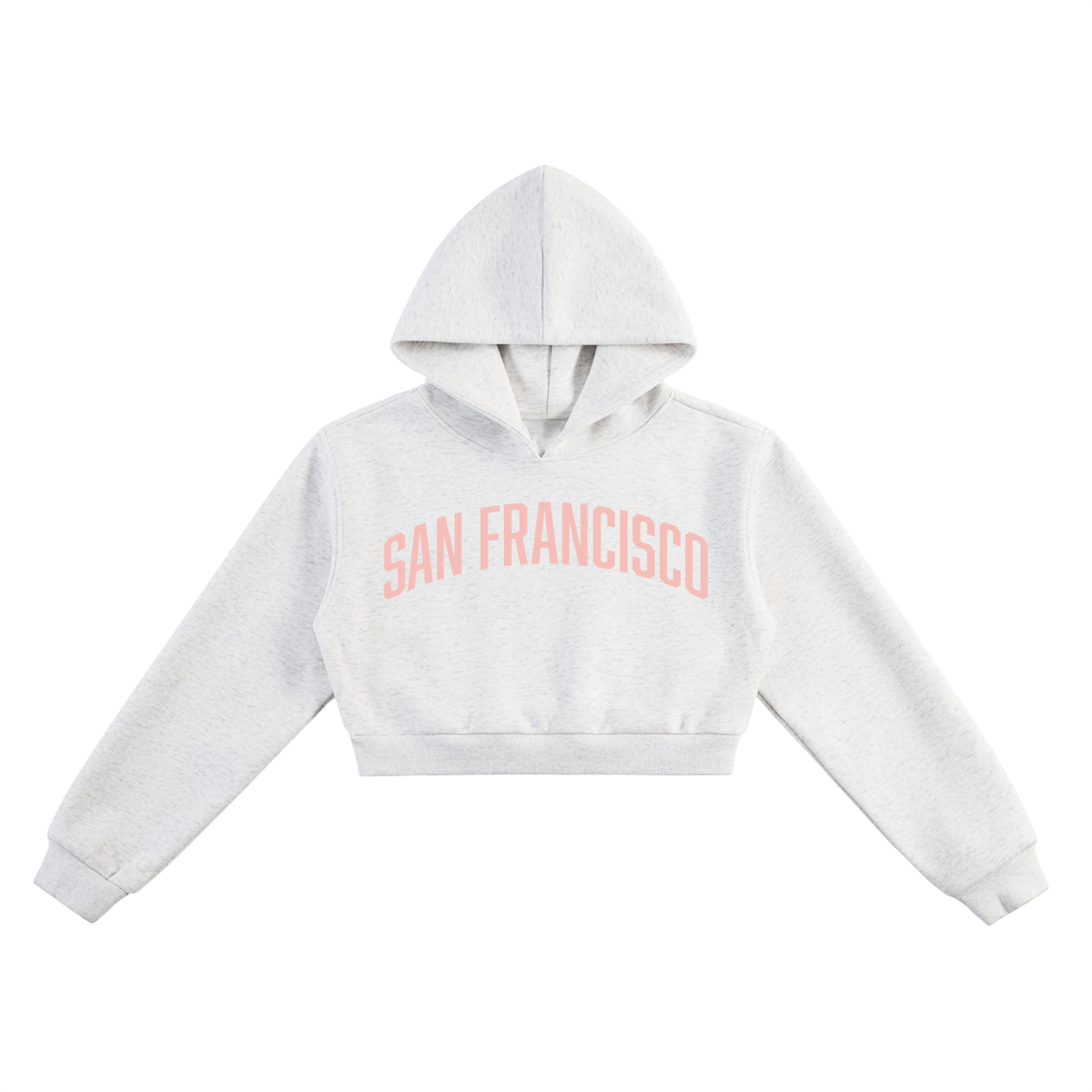 San Francisco Women's Essential Cropped Hoodie