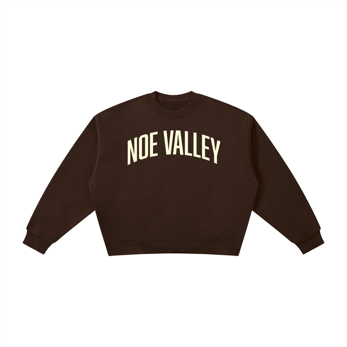 Noe Valley SF Boxy Fleece Crewneck Sweatshirt