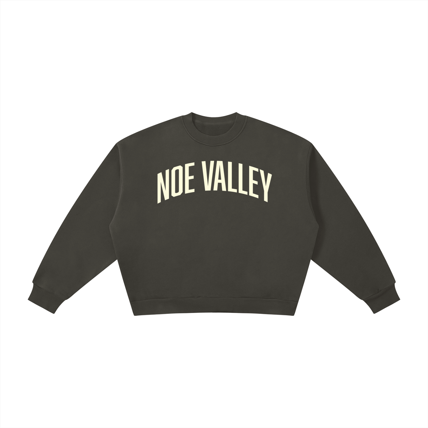 Noe Valley SF Boxy Fleece Crewneck Sweatshirt