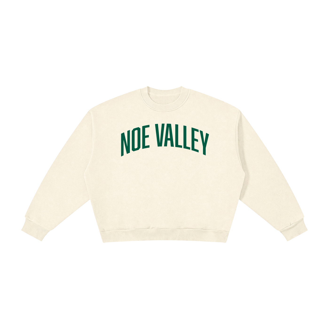Noe Valley SF Boxy Fleece Crewneck Sweatshirt