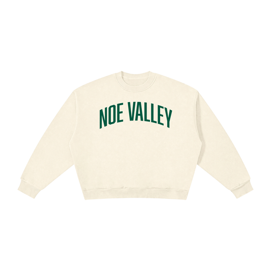 Noe Valley SF Boxy Fleece Crewneck Sweatshirt