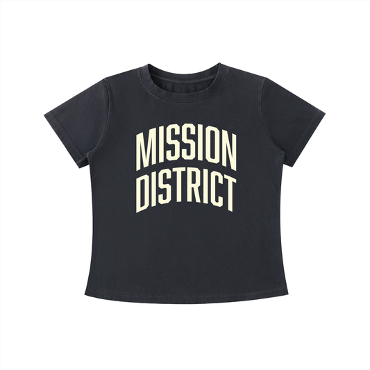 Mission District Women’s Vintage Wash Slim Fit T-shirt
