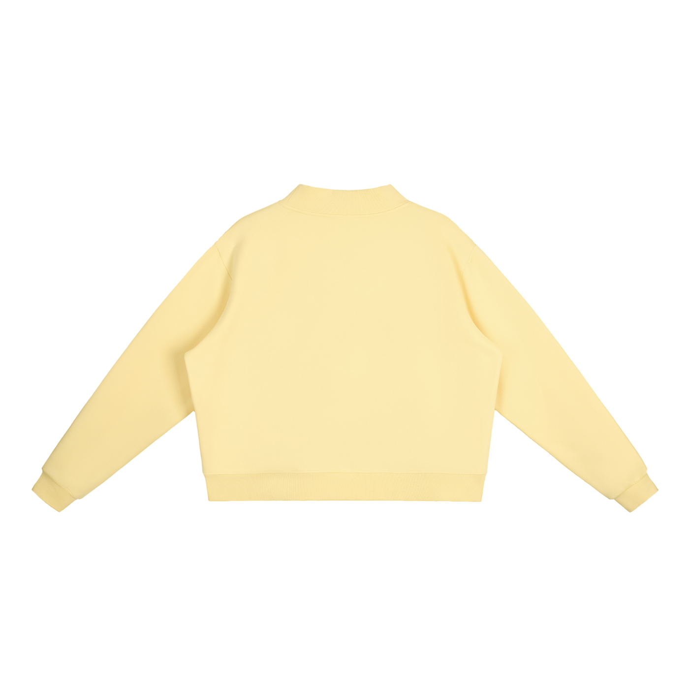 Mission Disrict SF Rose Essential Women Fleece Mock-Neck Crew Sweatshirt
