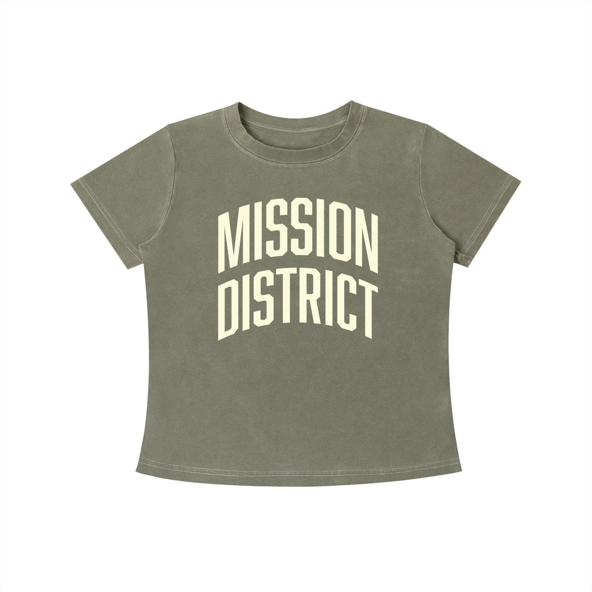 Mission District Women’s Vintage Wash Slim Fit T-shirt