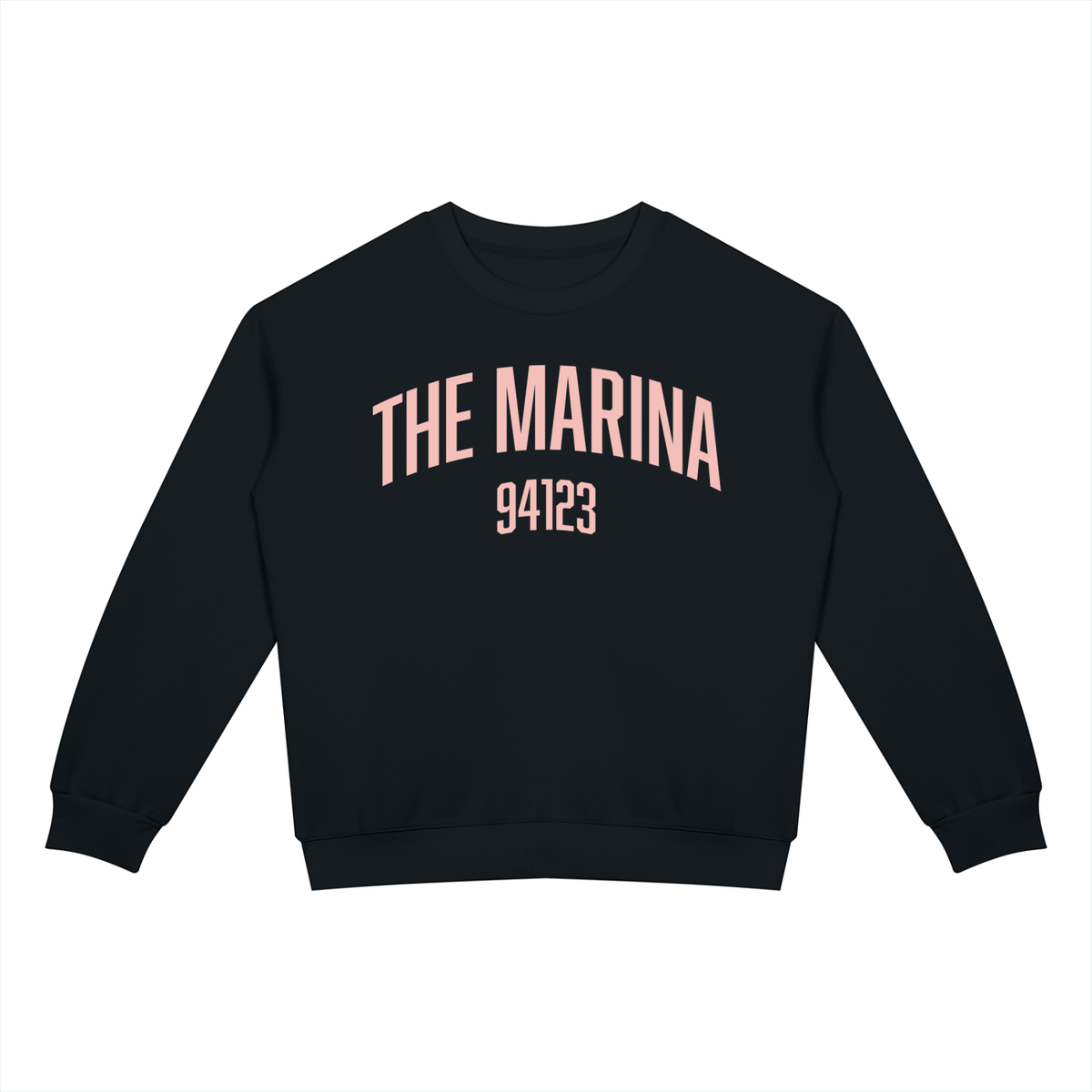 The Marina 94123 Unisex Drop Shoulder Crewneck Sweatshirt