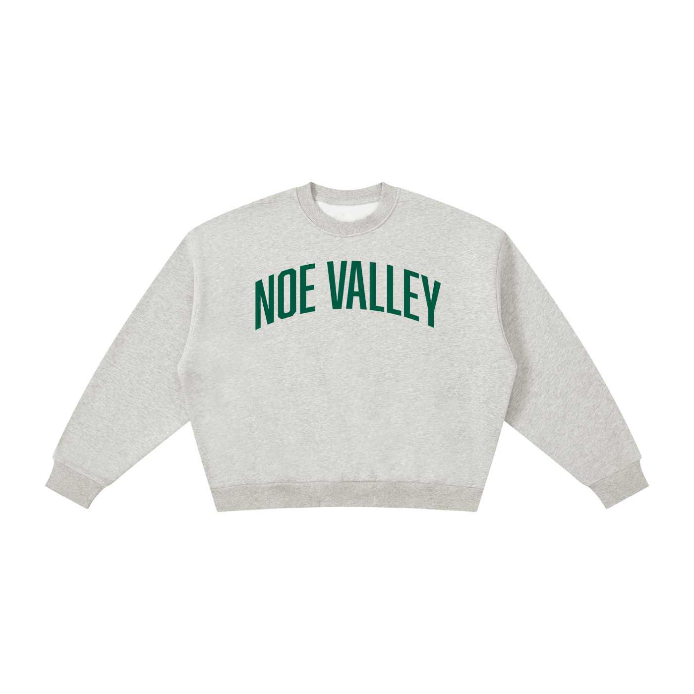 Noe Valley SF Boxy Fleece Crewneck Sweatshirt