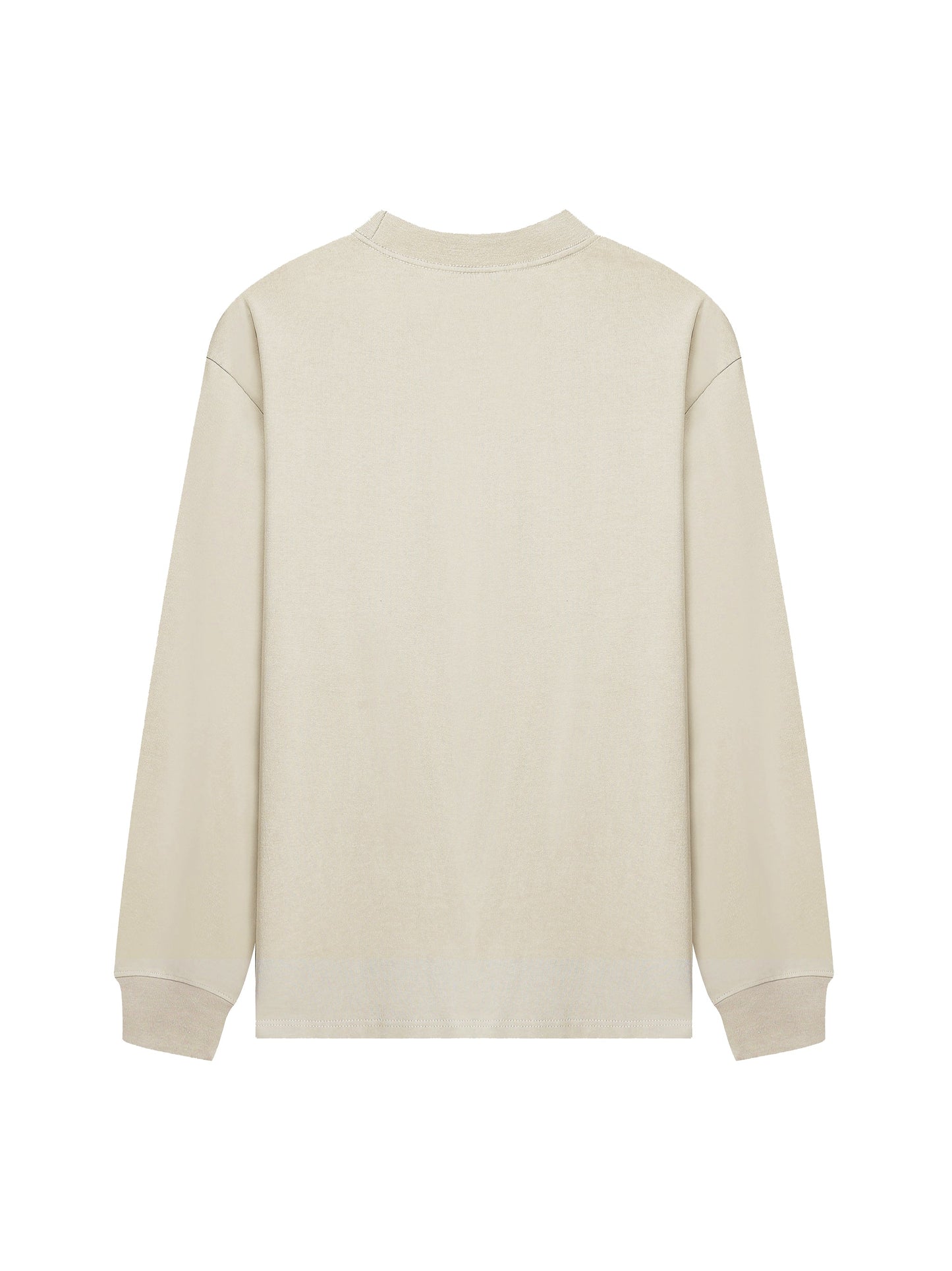 Essential Non-Shrink Mock Neck Sweatshirt — Ready for Departure at SFO Airport