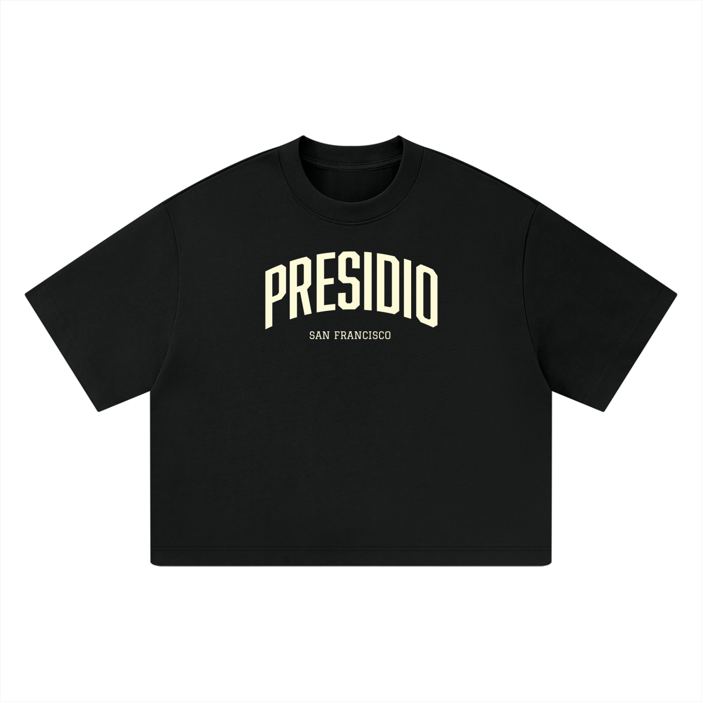 Presidio SF Unisex Heavyweight Boxy T-Shirt