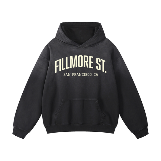 Fillmore Street SF Heavyweight Sunfade Oversized Hoodie