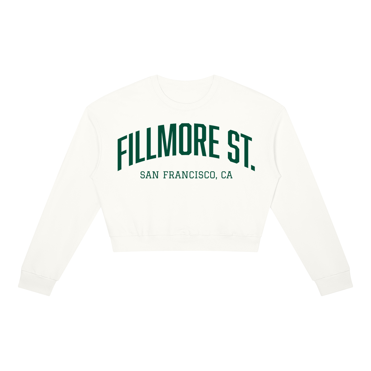 Fillmore Street SF Women's Crewneck Sweatshirt