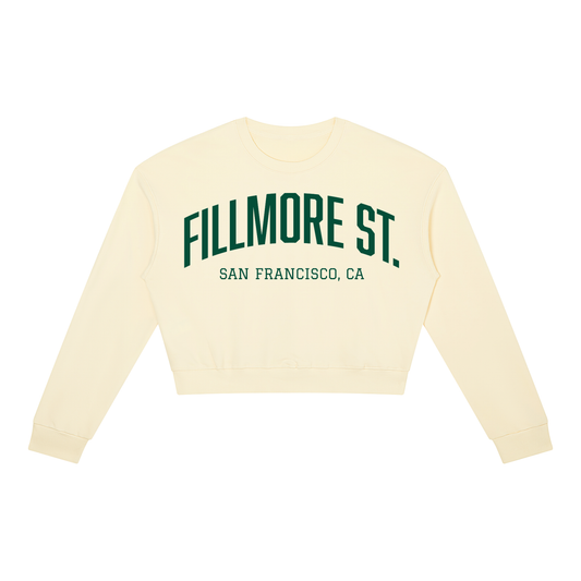 Fillmore Street SF Women's Crewneck Sweatshirt