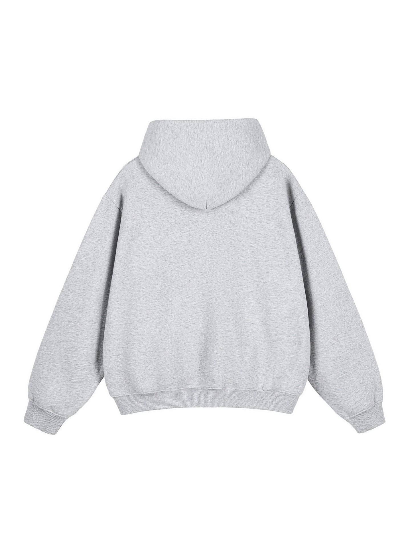 Fleeced Boxy Hoodie — A350 Taxiing at San Francisco Airport