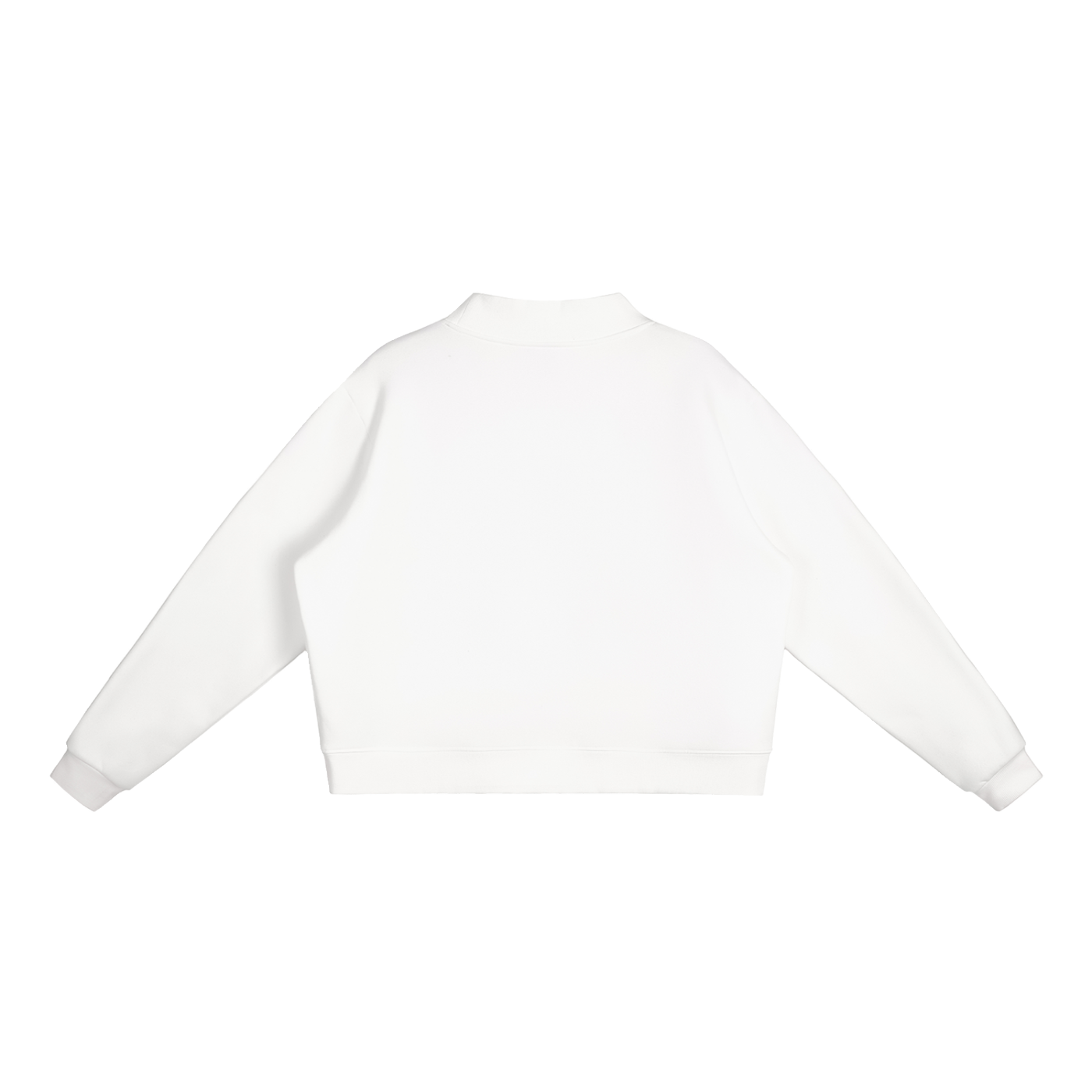 Mission Disrict SF Rose Essential Women Fleece Mock-Neck Crew Sweatshirt
