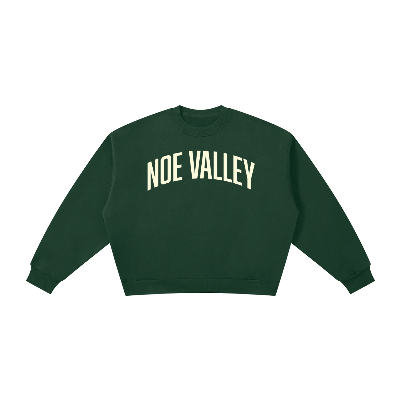 Noe Valley SF Boxy Fleece Crewneck Sweatshirt