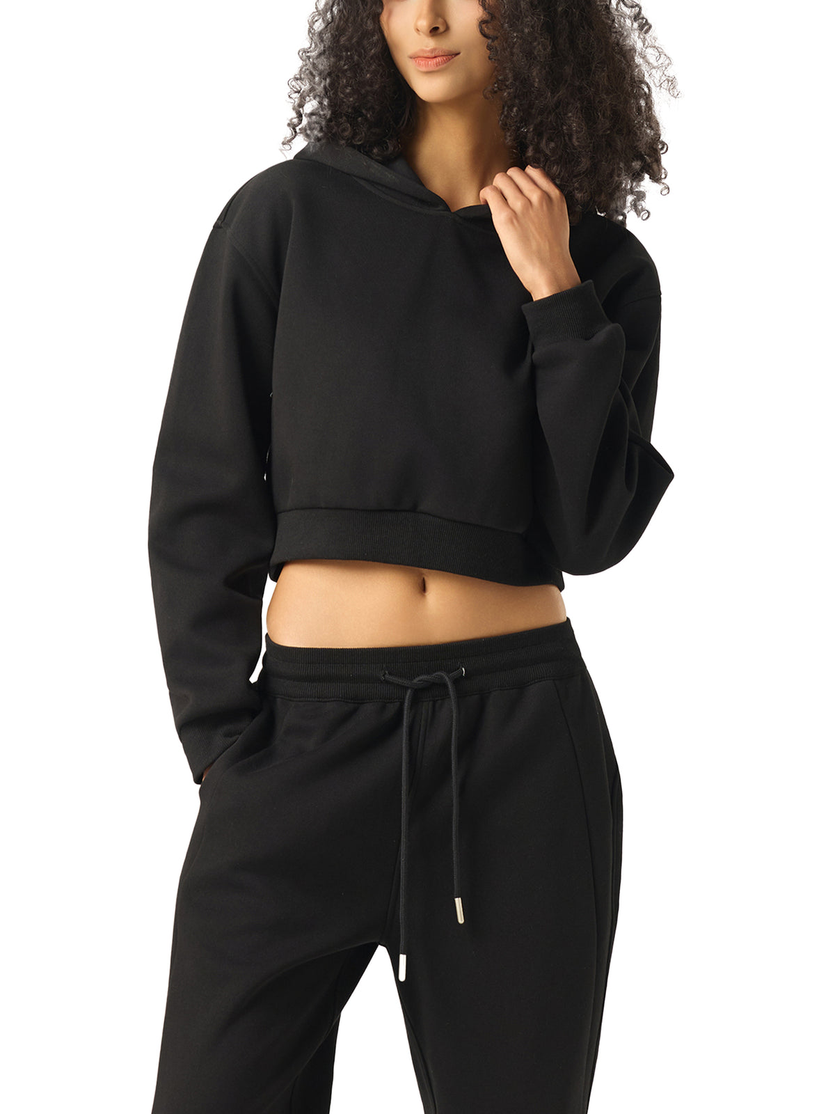 San Francisco Women's Essential Cropped Hoodie