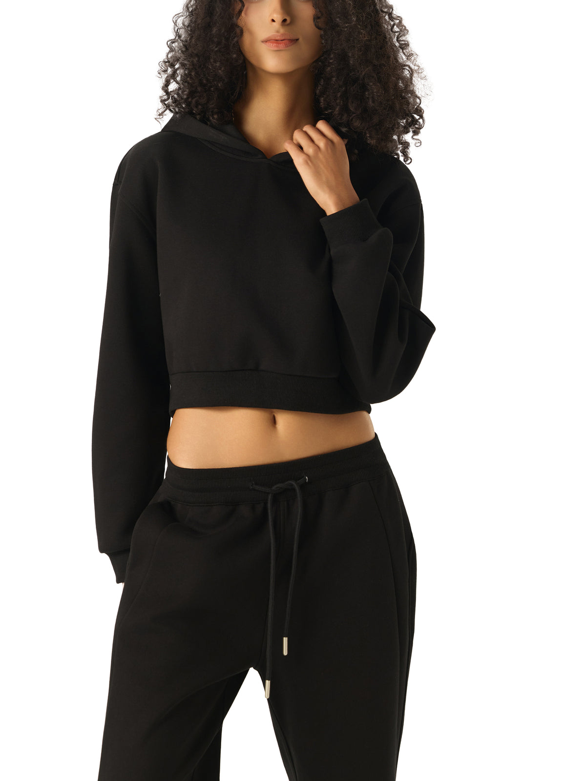 San Francisco Women's Essential Cropped Hoodie