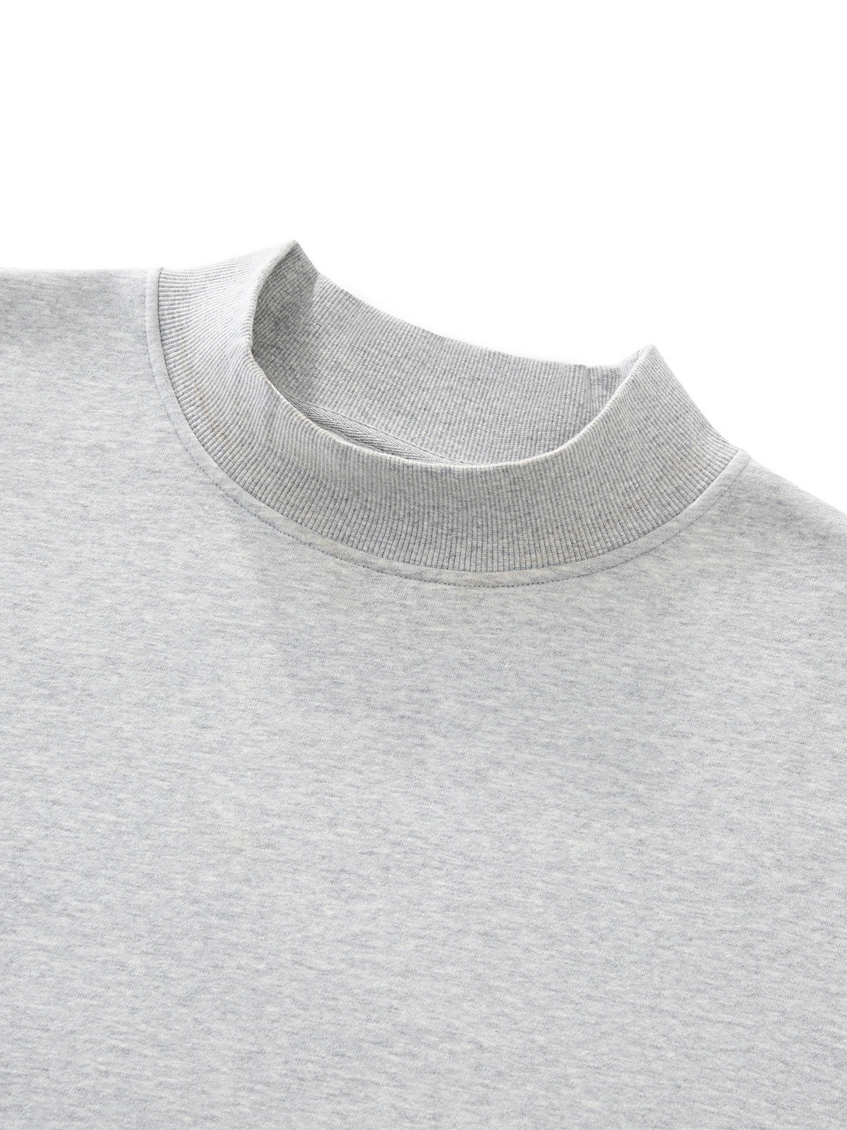 Women's Mission District SF Essential Fleece Mock-Neck Crew Sweatshirt