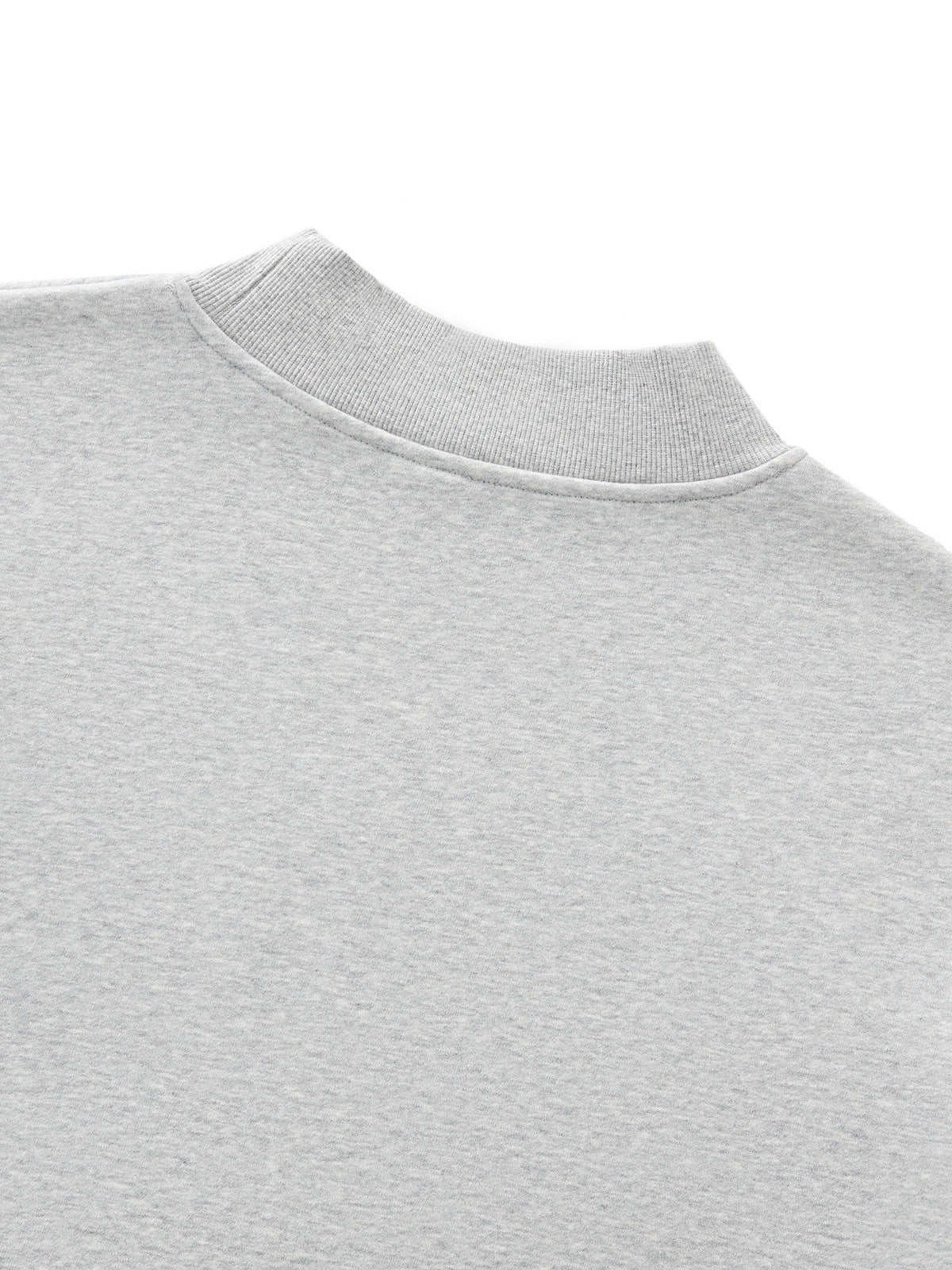 Women's Mission District SF Essential Fleece Mock-Neck Crew Sweatshirt