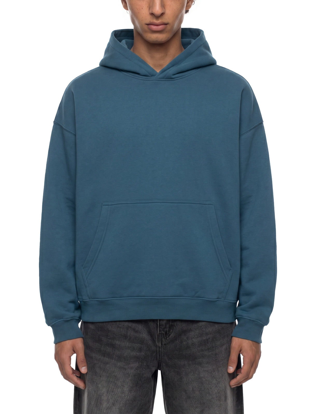 San Francisco Essential Oversized Boxy Fit Fleece Hoodie