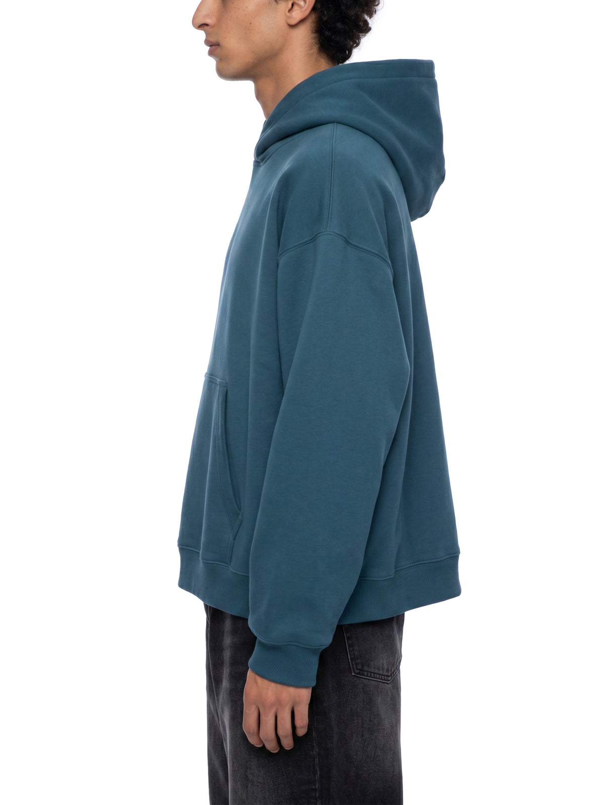 San Francisco Essential Oversized Boxy Fit Fleece Hoodie