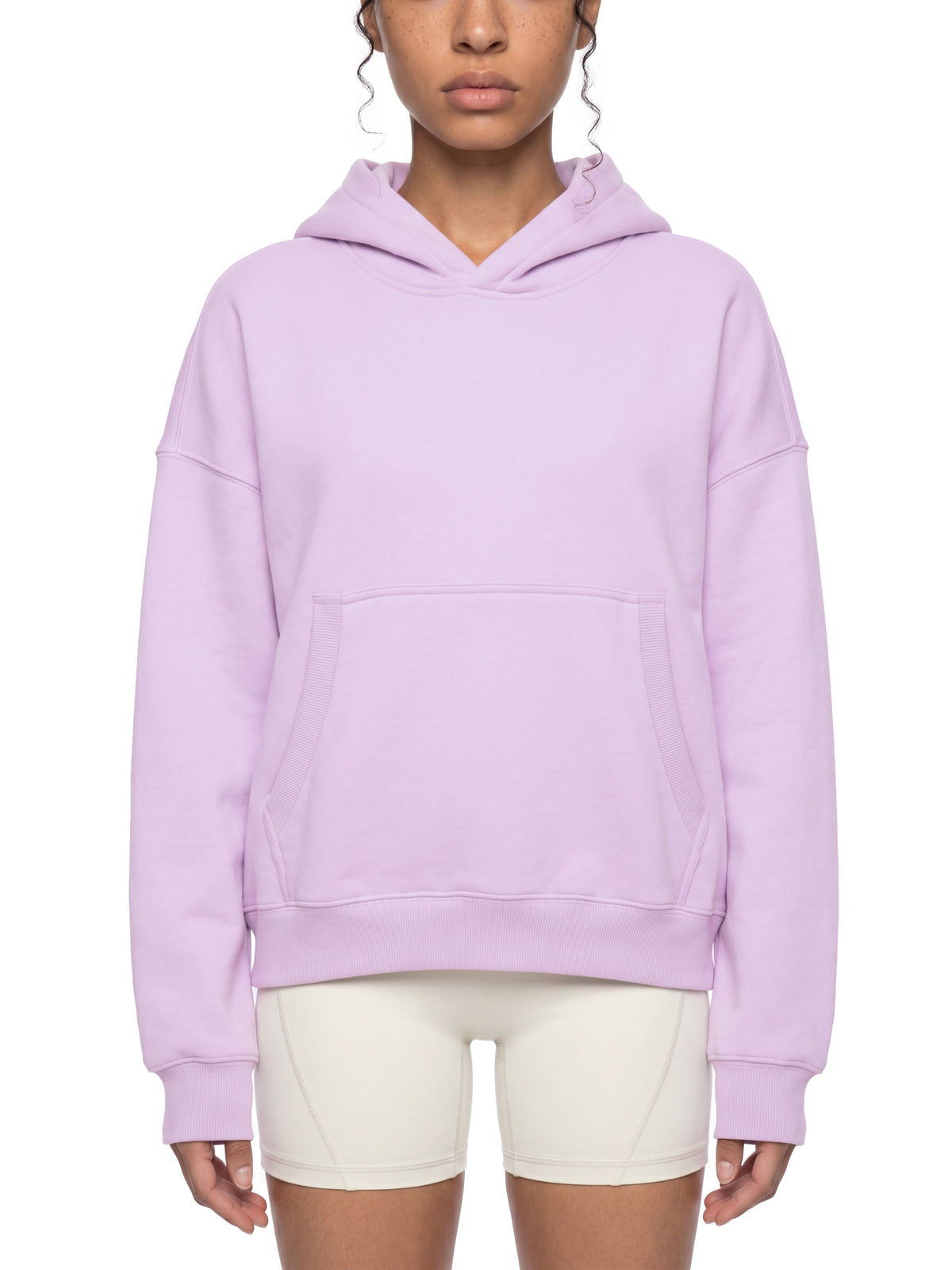 San Francisco Essential Oversized Boxy Fit Fleece Hoodie