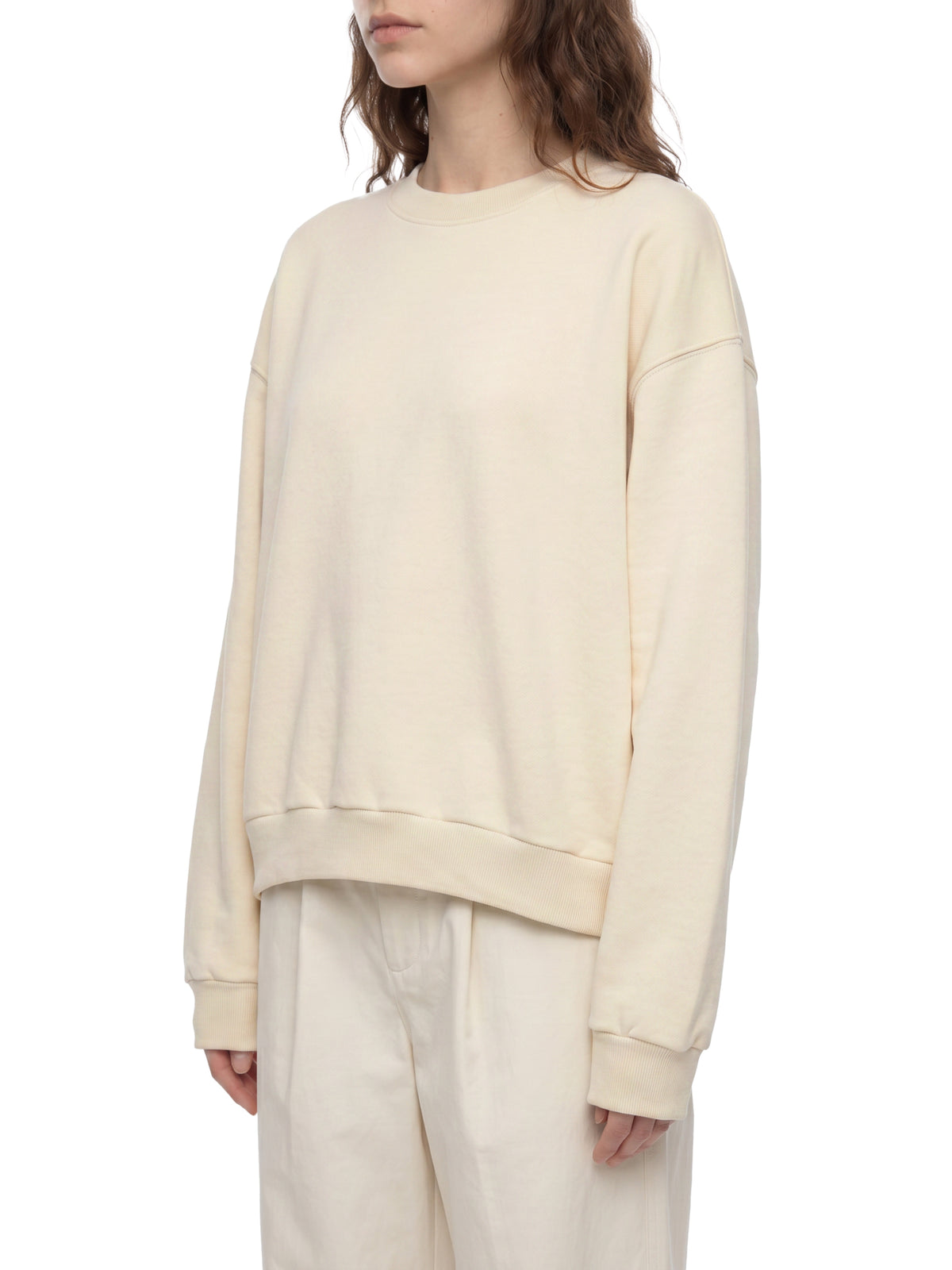Mission District SF Boxy Fleece Crewneck Sweatshirt